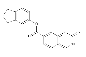 2-thioxo-3H-quinazoline-7-carboxylic Acid Indan-5-yl Ester