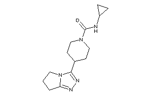 N-cyclopropyl-4-(6,7-dihydro-5H-pyrrolo[2,1-c][1,2,4]triazol-3-yl)piperidine-1-carboxamide