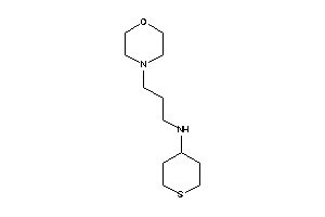 3-morpholinopropyl(tetrahydrothiopyran-4-yl)amine