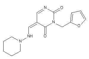 3-(2-furfuryl)-5-[(piperidinoamino)methylene]pyrimidine-2,4-quinone