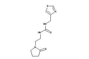 1-[2-(2-ketopyrrolidino)ethyl]-3-(thiazol-4-ylmethyl)urea