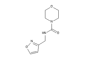 N-(isoxazol-3-ylmethyl)morpholine-4-carboxamide