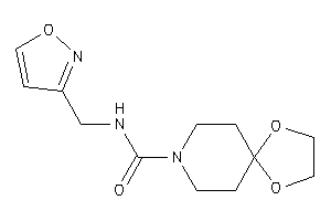 N-(isoxazol-3-ylmethyl)-1,4-dioxa-8-azaspiro[4.5]decane-8-carboxamide