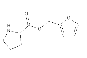 Pyrrolidine-2-carboxylic Acid 1,2,4-oxadiazol-5-ylmethyl Ester