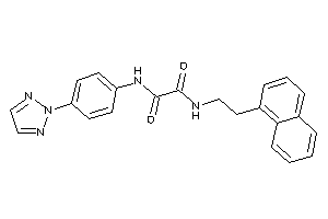 N-[2-(1-naphthyl)ethyl]-N'-[4-(triazol-2-yl)phenyl]oxamide