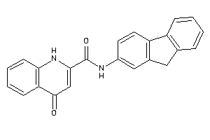 N-(9H-fluoren-2-yl)-4-keto-1H-quinoline-2-carboxamide