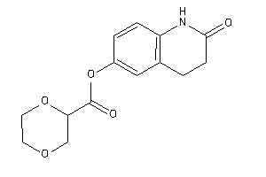 Image of 1,4-dioxane-2-carboxylic Acid (2-keto-3,4-dihydro-1H-quinolin-6-yl) Ester