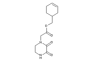 2-(2,3-diketopiperazino)acetic Acid Cyclohex-3-en-1-ylmethyl Ester