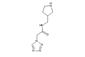 N-(pyrrolidin-3-ylmethyl)-2-(tetrazol-1-yl)acetamide