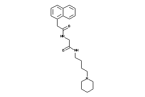 2-[[2-(1-naphthyl)acetyl]amino]-N-(4-piperidinobutyl)acetamide