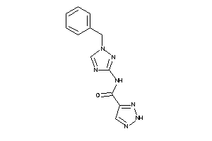 N-(1-benzyl-1,2,4-triazol-3-yl)-2H-triazole-4-carboxamide