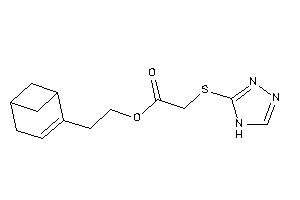 2-(4H-1,2,4-triazol-3-ylthio)acetic Acid 2-(4-bicyclo[3.1.1]hept-3-enyl)ethyl Ester