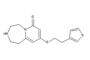 9-[2-(3-thienyl)ethoxy]-2,3,4,5-tetrahydro-1H-pyrido[2,1-g][1,4]diazepin-7-one