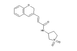 3-(2H-chromen-3-yl)-N-(1,1-diketothiolan-3-yl)acrylamide