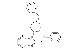 3-(1-benzyl-4-piperidyl)-2-(phenoxymethyl)imidazo[4,5-b]pyridine