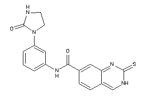 N-[3-(2-ketoimidazolidin-1-yl)phenyl]-2-thioxo-3H-quinazoline-7-carboxamide