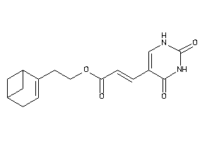 3-(2,4-diketo-1H-pyrimidin-5-yl)acrylic Acid 2-(4-bicyclo[3.1.1]hept-3-enyl)ethyl Ester