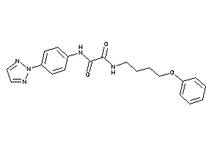 N-(4-phenoxybutyl)-N'-[4-(triazol-2-yl)phenyl]oxamide