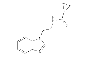 N-[2-(benzimidazol-1-yl)ethyl]cyclopropanecarboxamide