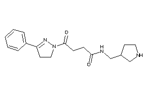 4-keto-4-(3-phenyl-2-pyrazolin-1-yl)-N-(pyrrolidin-3-ylmethyl)butyramide