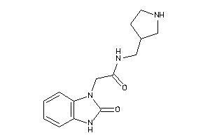 2-(2-keto-3H-benzimidazol-1-yl)-N-(pyrrolidin-3-ylmethyl)acetamide