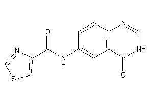 N-(4-keto-3H-quinazolin-6-yl)thiazole-4-carboxamide