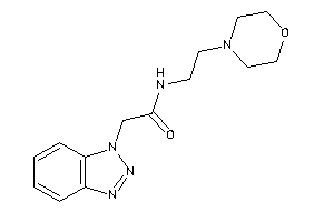 2-(benzotriazol-1-yl)-N-(2-morpholinoethyl)acetamide