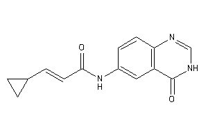 3-cyclopropyl-N-(4-keto-3H-quinazolin-6-yl)acrylamide