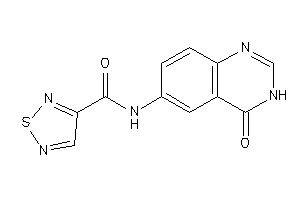 N-(4-keto-3H-quinazolin-6-yl)-1,2,5-thiadiazole-3-carboxamide