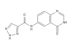 N-(4-keto-3H-quinazolin-6-yl)-2H-triazole-4-carboxamide