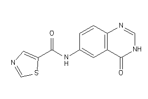 N-(4-keto-3H-quinazolin-6-yl)thiazole-5-carboxamide