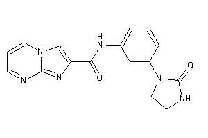 N-[3-(2-ketoimidazolidin-1-yl)phenyl]imidazo[1,2-a]pyrimidine-2-carboxamide