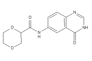 N-(4-keto-3H-quinazolin-6-yl)-1,4-dioxane-2-carboxamide