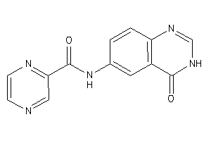 N-(4-keto-3H-quinazolin-6-yl)pyrazinamide