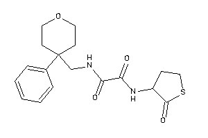 N'-(2-ketotetrahydrothiophen-3-yl)-N-[(4-phenyltetrahydropyran-4-yl)methyl]oxamide