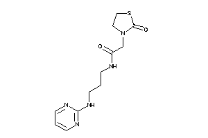 2-(2-ketothiazolidin-3-yl)-N-[3-(2-pyrimidylamino)propyl]acetamide