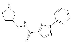 2-phenyl-N-(pyrrolidin-3-ylmethyl)triazole-4-carboxamide