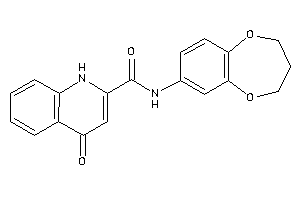 N-(3,4-dihydro-2H-1,5-benzodioxepin-7-yl)-4-keto-1H-quinoline-2-carboxamide