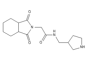 2-(1,3-diketo-3a,4,5,6,7,7a-hexahydroisoindol-2-yl)-N-(pyrrolidin-3-ylmethyl)acetamide