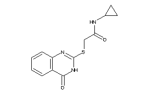 N-cyclopropyl-2-[(4-keto-3H-quinazolin-2-yl)thio]acetamide