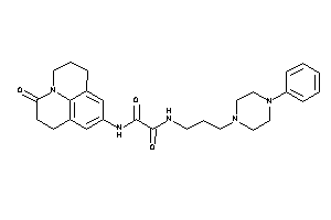 N-(ketoBLAHyl)-N'-[3-(4-phenylpiperazino)propyl]oxamide