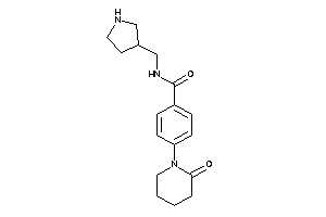 4-(2-ketopiperidino)-N-(pyrrolidin-3-ylmethyl)benzamide