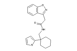 2-indoxazen-3-yl-N-[[1-(2-thienyl)cyclohexyl]methyl]acetamide