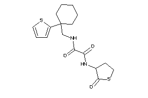 N'-(2-ketotetrahydrothiophen-3-yl)-N-[[1-(2-thienyl)cyclohexyl]methyl]oxamide