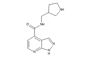 N-(pyrrolidin-3-ylmethyl)-1H-pyrazolo[3,4-b]pyridine-4-carboxamide