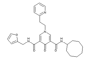 N-cyclooctyl-N'-(2-furfuryl)-4-keto-1-[2-(2-pyridyl)ethyl]dinicotinamide