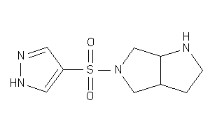5-(1H-pyrazol-4-ylsulfonyl)-2,3,3a,4,6,6a-hexahydro-1H-pyrrolo[3,4-b]pyrrole