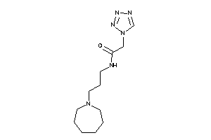 N-[3-(azepan-1-yl)propyl]-2-(tetrazol-1-yl)acetamide