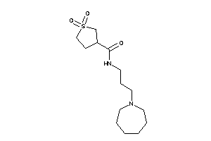 N-[3-(azepan-1-yl)propyl]-1,1-diketo-thiolane-3-carboxamide