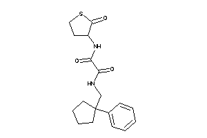 N'-(2-ketotetrahydrothiophen-3-yl)-N-[(1-phenylcyclopentyl)methyl]oxamide